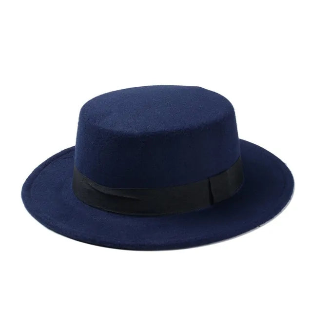 Flat Top Hat For Men Vivareflex Online