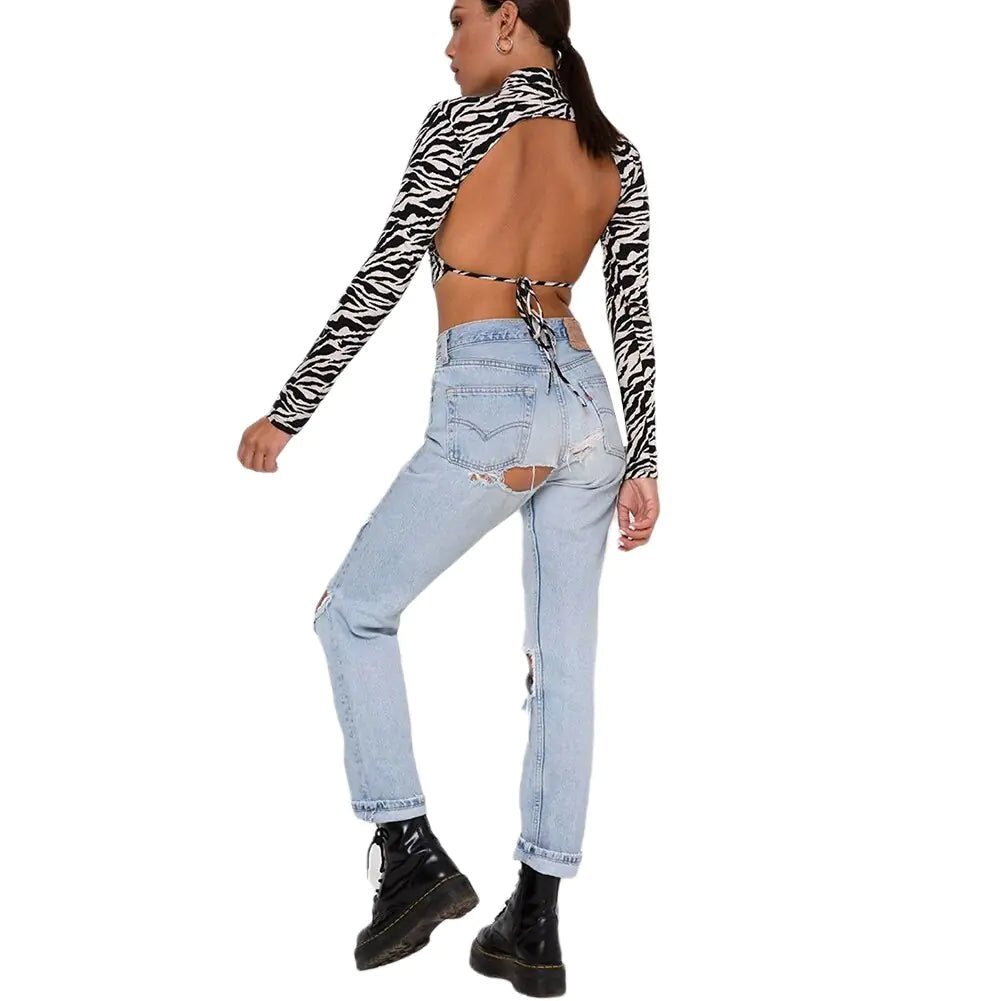 Dragon Printed Women Sexy Crop Top Vivareflex Online