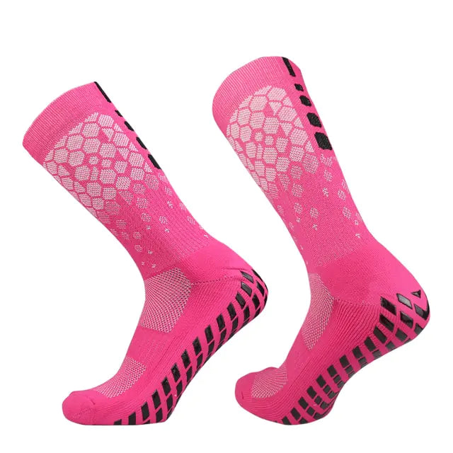 2022 New Men Women Football Socks Honeycomb Graphics Vivareflex Online