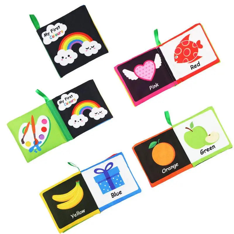 Baby Visual Excitement Cloth Book Montessori - Vivareflex Online