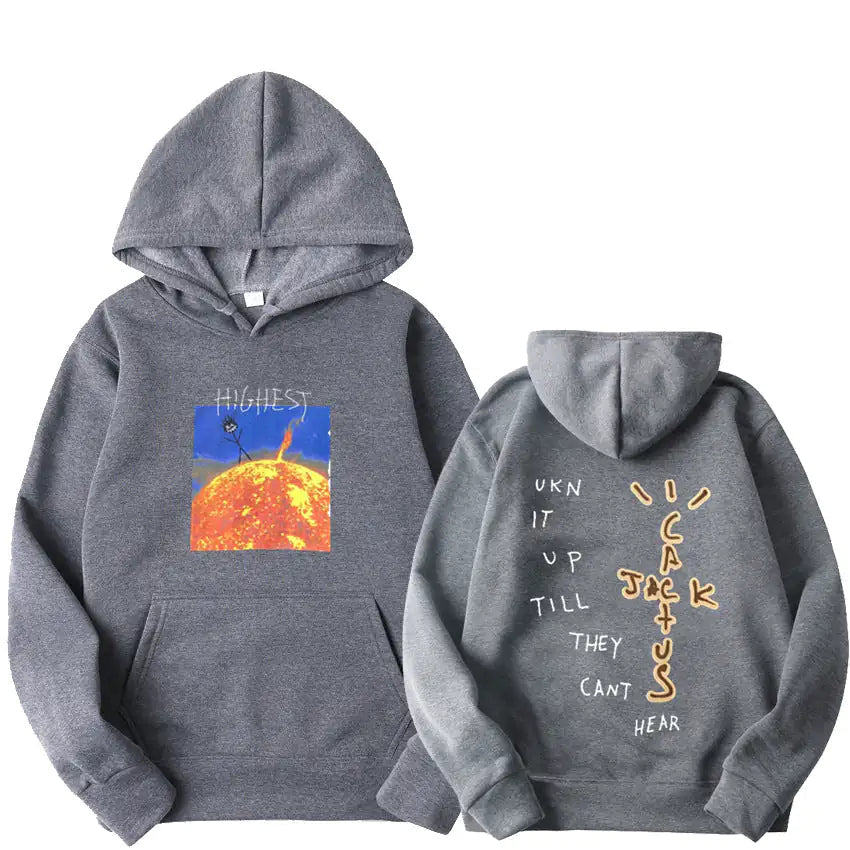 Travis Scott Sun Hoodies Men/Women Vivareflex Online