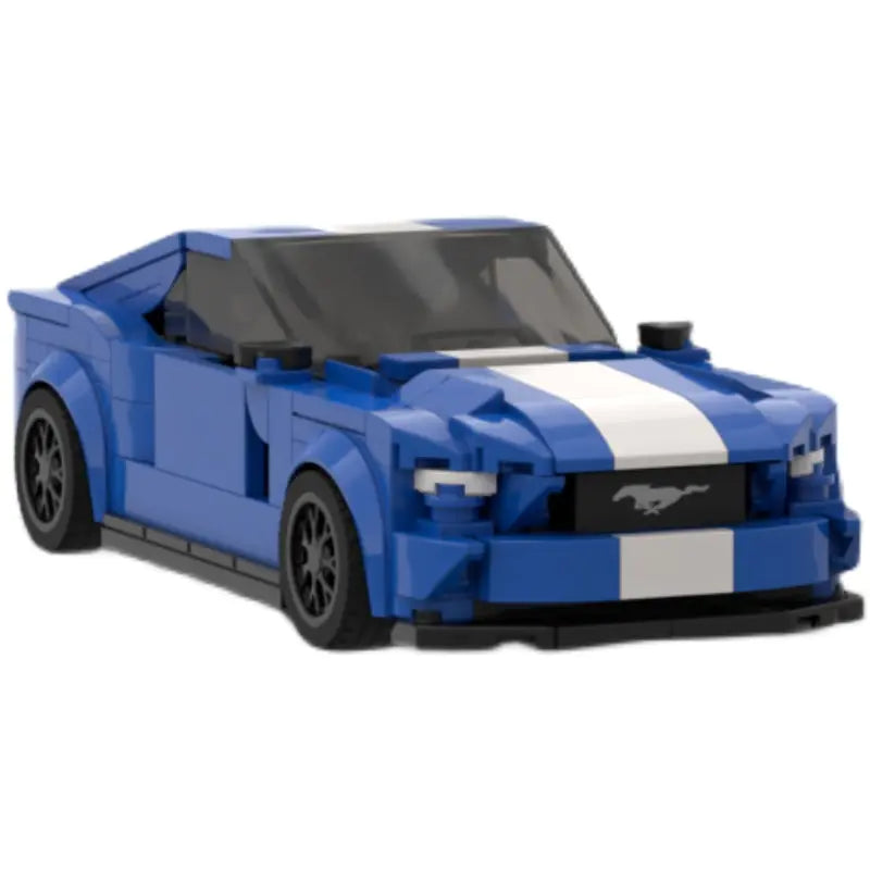 MOC Ford Mustang Hoonicorn Car Speed Champion Racer Building Block - Vivareflex Online