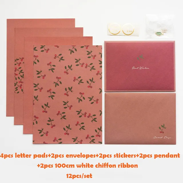 Floral Letter Pad & Envelope Set - Vivareflex Online