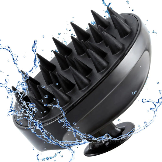 Shampoo Brush & Scalp Massager for Stress Relief and Hair Growth – Perfect for Men, Women, and Kids - Vivareflex Online