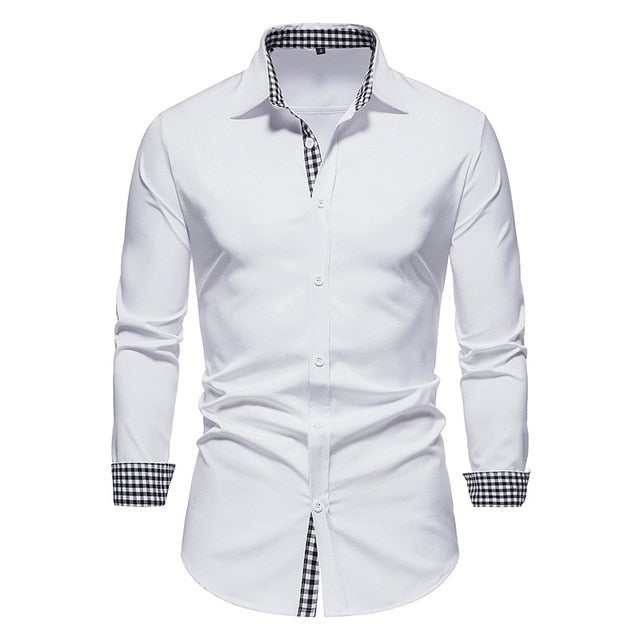 Patchwork Formal Shirts for Men Vivareflex Online