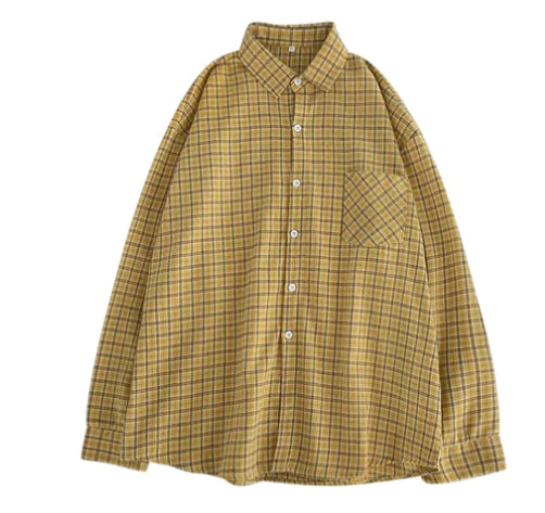 Women Shirt Plaid Female Oversize Blouse Vivareflex Online