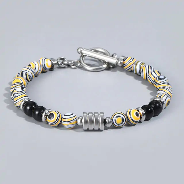 Clasp Tiger Eye Bracelet for Men Vivareflex Online