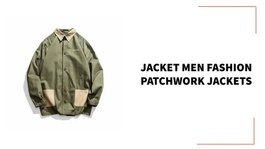 Jacket Men Fashion Patchwork Jackets by@Outfy