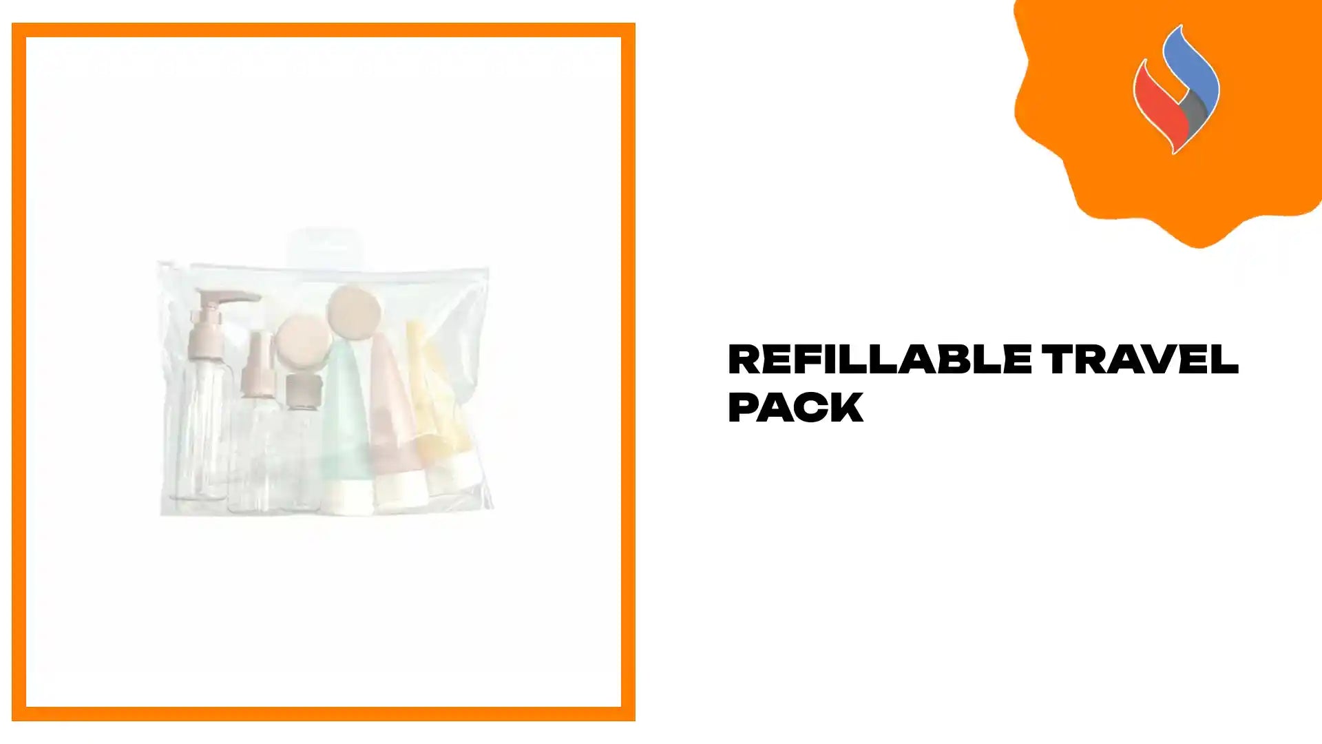 Refillable Travel Pack by@Outfy