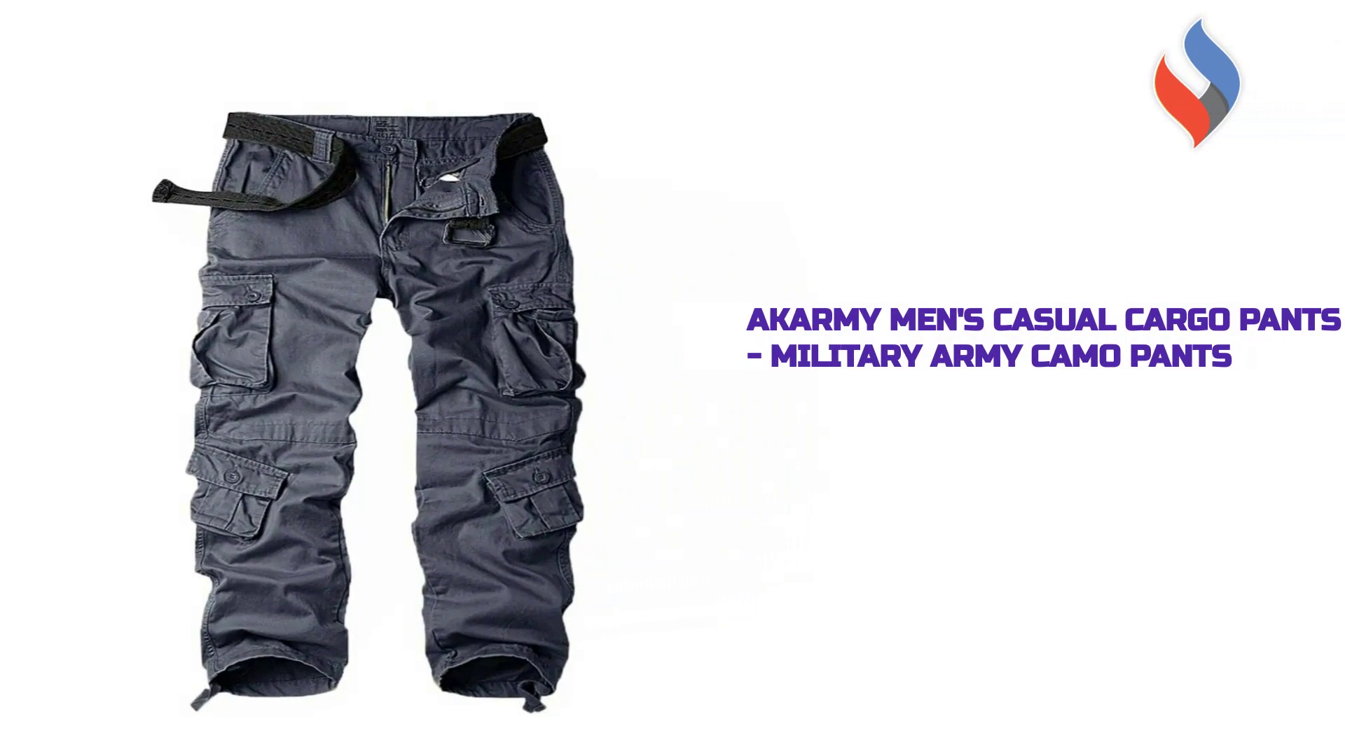 AKARMY Men's Casual Cargo Pants - Military Army Camo Pants by@Outfy