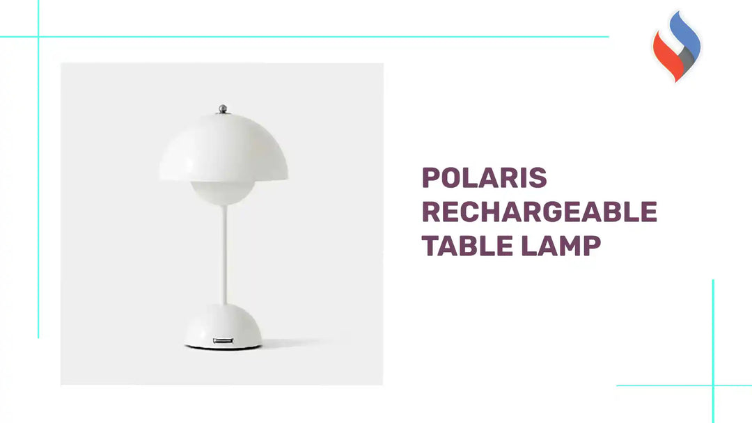 Polaris Rechargeable Table Lamp by@Outfy