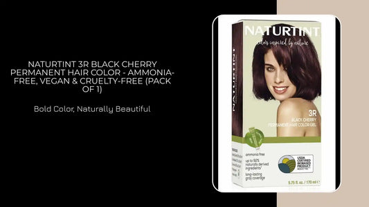 Naturtint 3R Black Cherry Permanent Hair Color - Ammonia-Free, Vegan &amp; Cruelty-Free (Pack of 1) by@Outfy