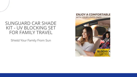 SunGuard Car Shade Kit - UV Blocking Set for Family Travel by@Outfy