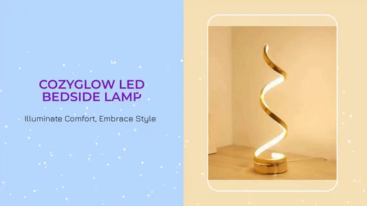 CozyGlow LED Bedside Lamp by@Outfy