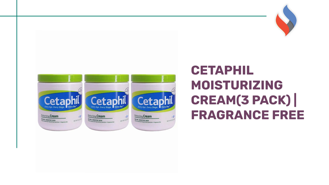 Cetaphil Moisturizing Cream(3 Pack) | Fragrance Free by@Outfy