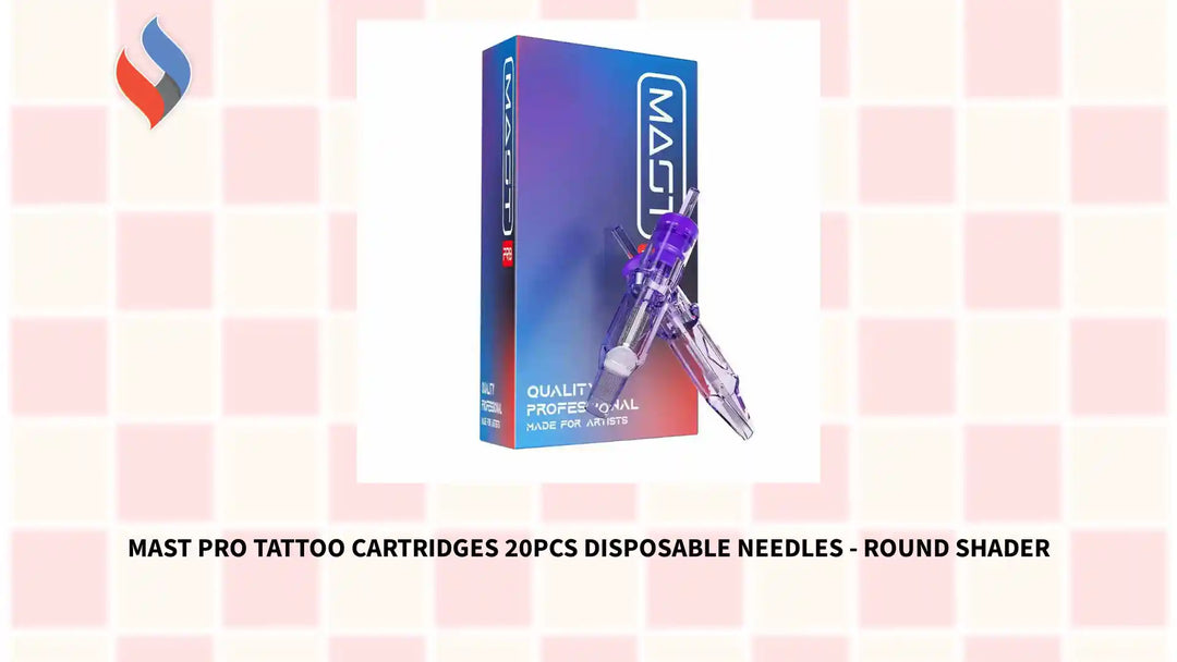 Mast Pro Tattoo Cartridges 20pcs Disposable Needles - Round Shader by@Outfy