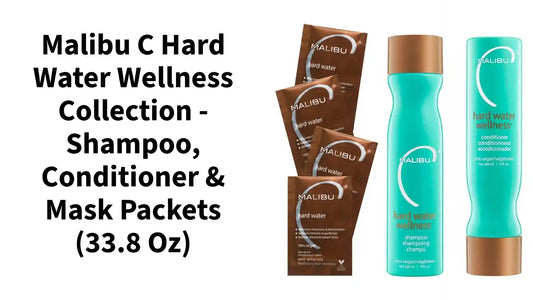 Malibu C Hard Water Wellness Collection - Shampoo, Conditioner &amp; Mask Packets (33.8 oz) by@Outfy