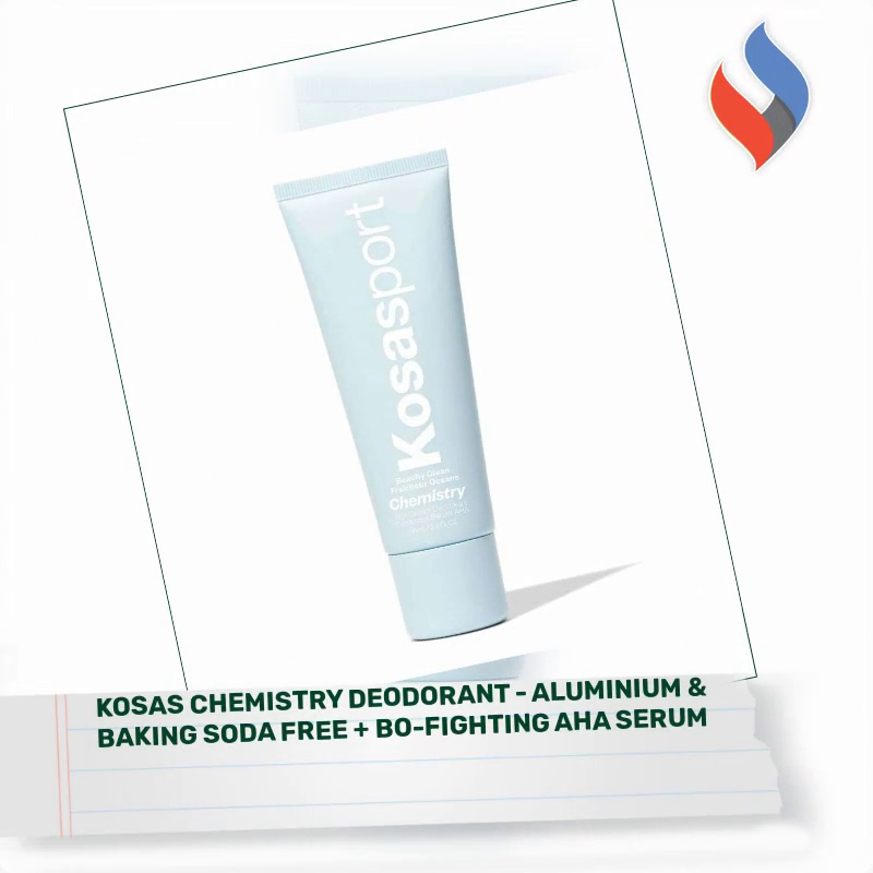 Kosas Chemistry Deodorant - Aluminium & Baking Soda Free + BO-Fighting AHA Serum by@Outfy