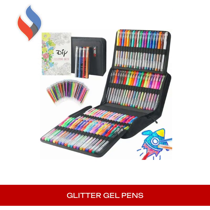 Glitter Gel Pens by@Outfy