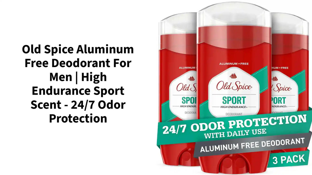 Old Spice Aluminum Free Deodorant for Men | High Endurance Sport Scent - 24/7 Odor Protection by@Outfy