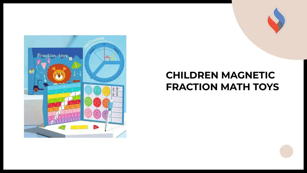 Children Magnetic Fraction Math Toys by@Outfy