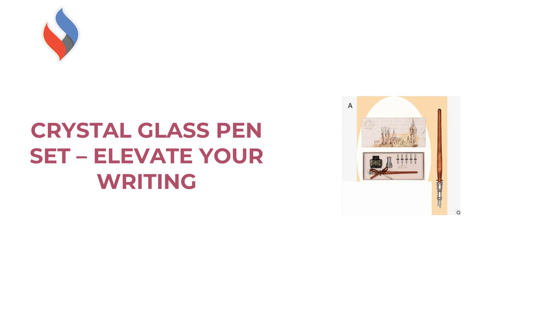 Crystal Glass Pen Set &ndash; Elevate Your Writing by@Outfy