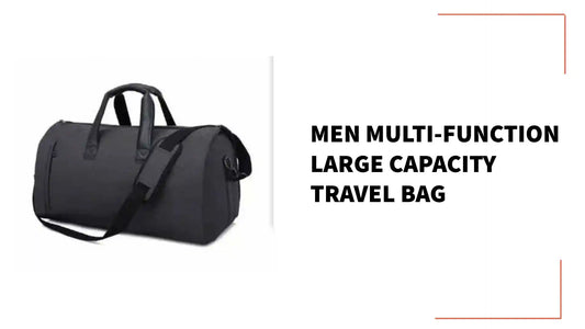 Men Multi-Function Large Capacity Travel Bag by@Outfy