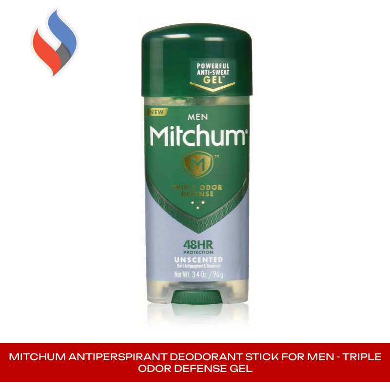 Mitchum Antiperspirant Deodorant Stick for Men - Triple Odor Defense Gel by@Outfy