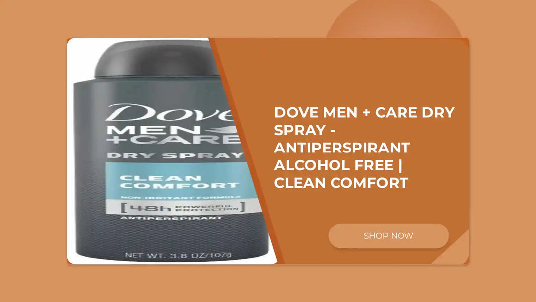 Dove Men + Care Dry Spray - Antiperspirant Alcohol Free | Clean Comfort by@Outfy