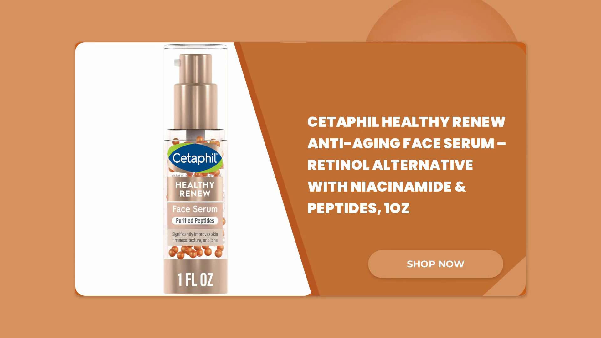 Cetaphil Healthy Renew Anti-Aging Face Serum – Retinol Alternative with Niacinamide & Peptides, 1oz by@Outfy