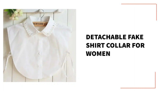Detachable Fake Shirt Collar For Women by@Outfy