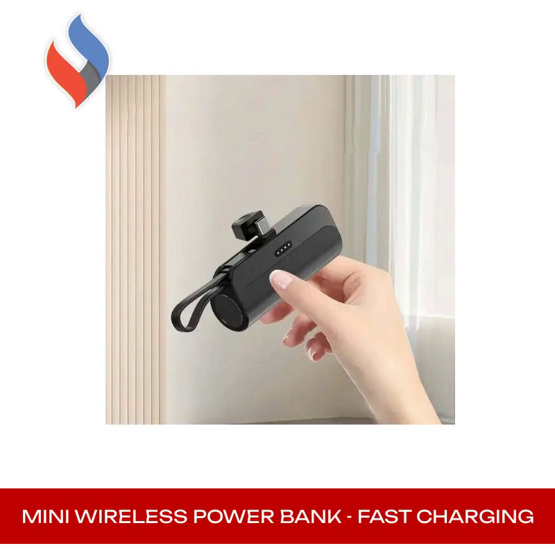 Mini Wireless Power Bank - Fast Charging by@Outfy