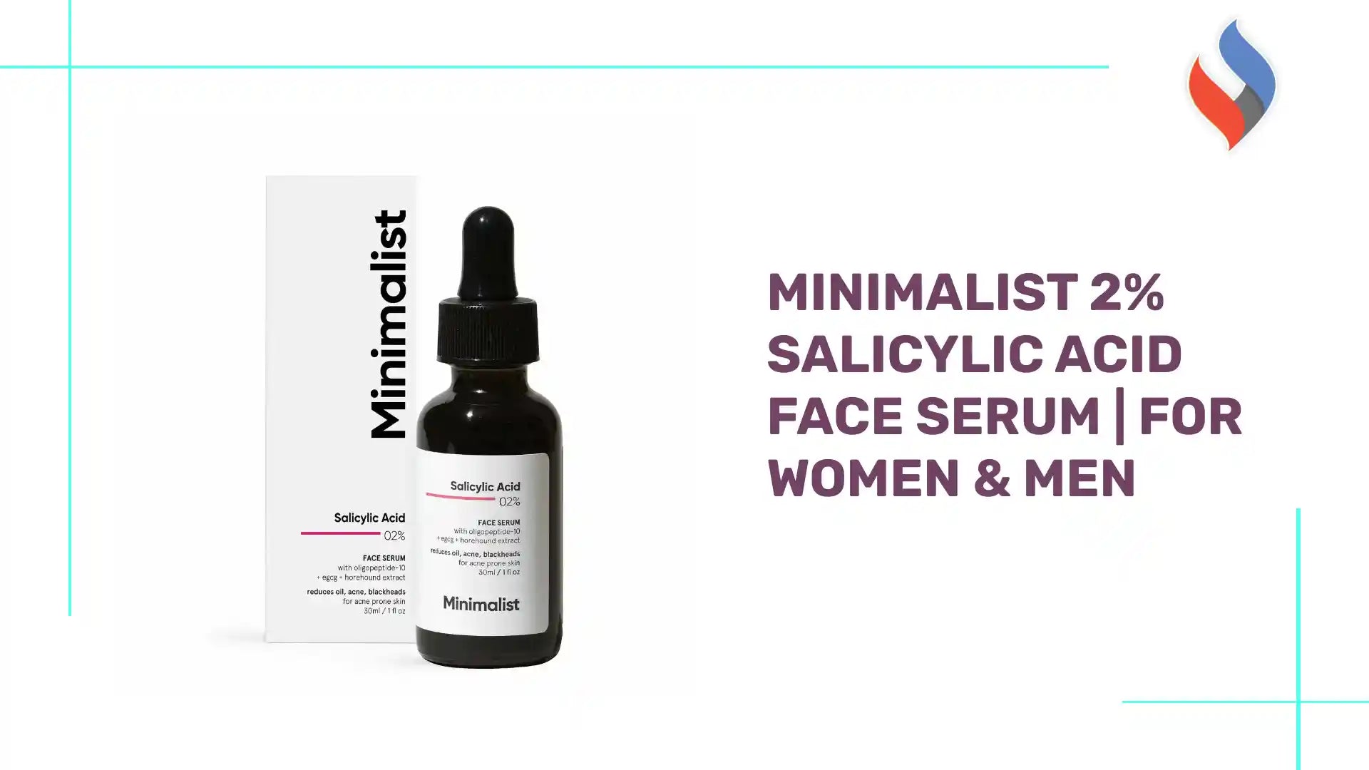 Minimalist 2% Salicylic Acid Face Serum | For Women & Men by@Outfy