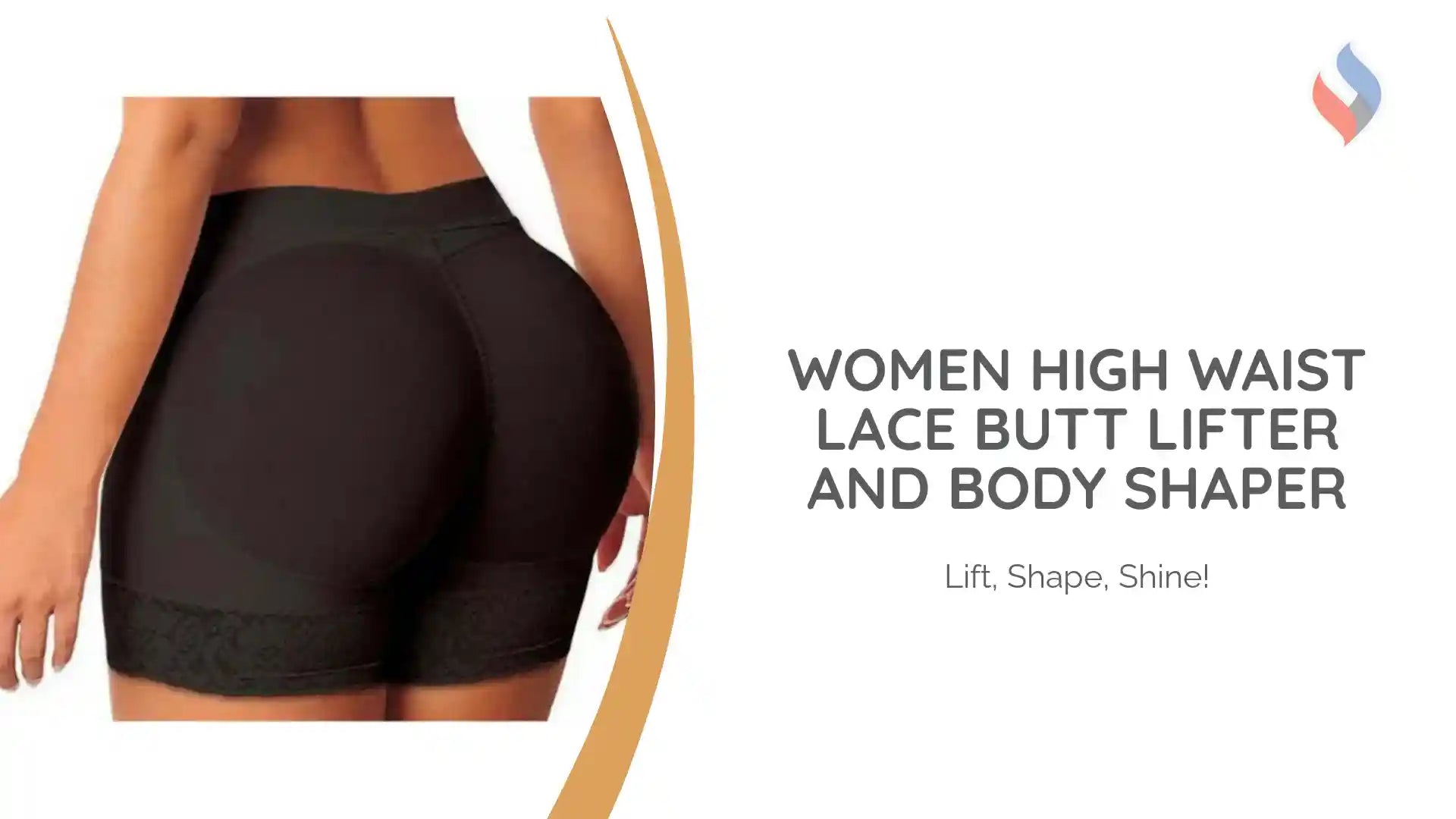 Women High Waist Lace Butt Lifter and Body Shaper by@Outfy