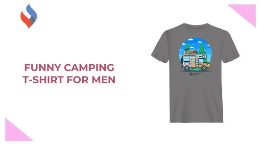 Funny Camping T-Shirt for Men by@Outfy