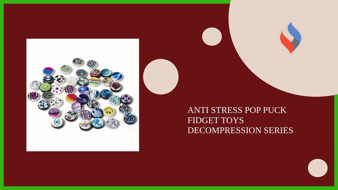 Anti Stress Pop Puck Fidget Toys Decompression Series by@Outfy