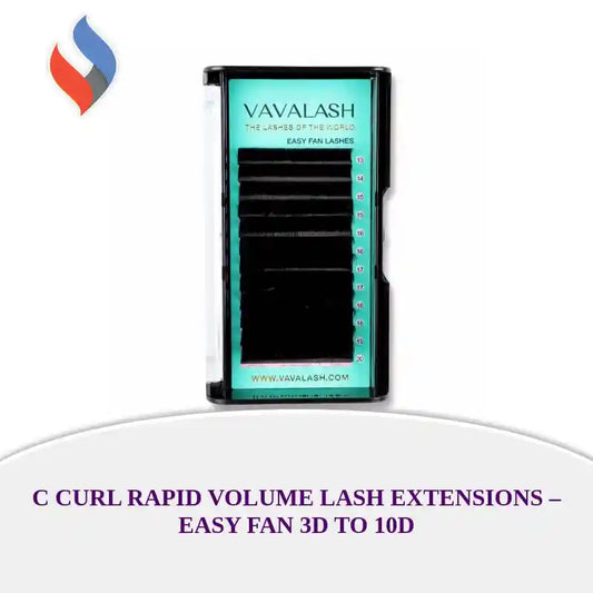 C Curl Rapid Volume Lash Extensions &ndash; Easy Fan 3D to 10D by@Outfy