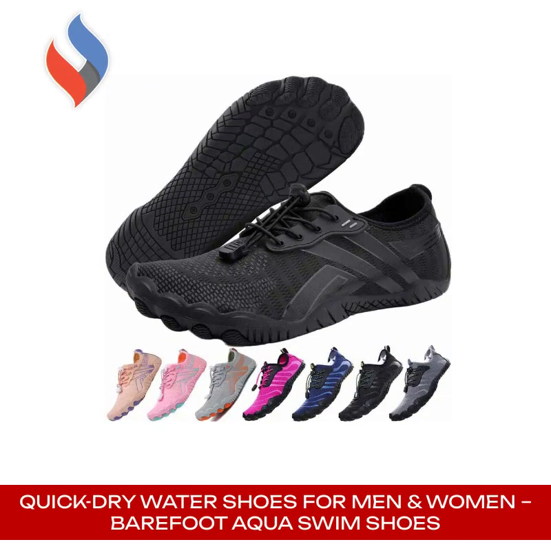 Quick-Dry Water Shoes for Men & Women – Barefoot Aqua Swim Shoes by@Outfy