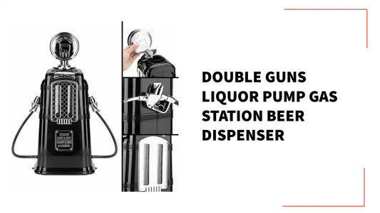 Double Guns Liquor Pump Gas Station Beer Dispenser by@Outfy