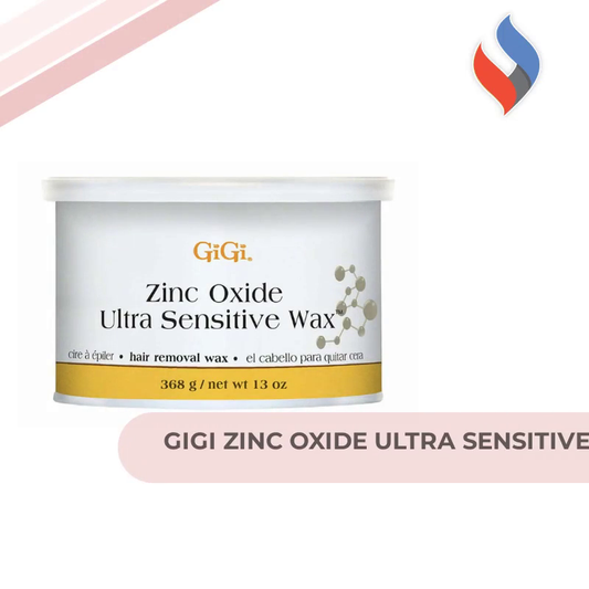 GiGi Zinc Oxide Ultra Sensitive Hair Removal Wax, Gentle and on Extra-Delicate Skin, 13 oz., 1-pc 13 Ounce (Pack of 1) by@Outfy