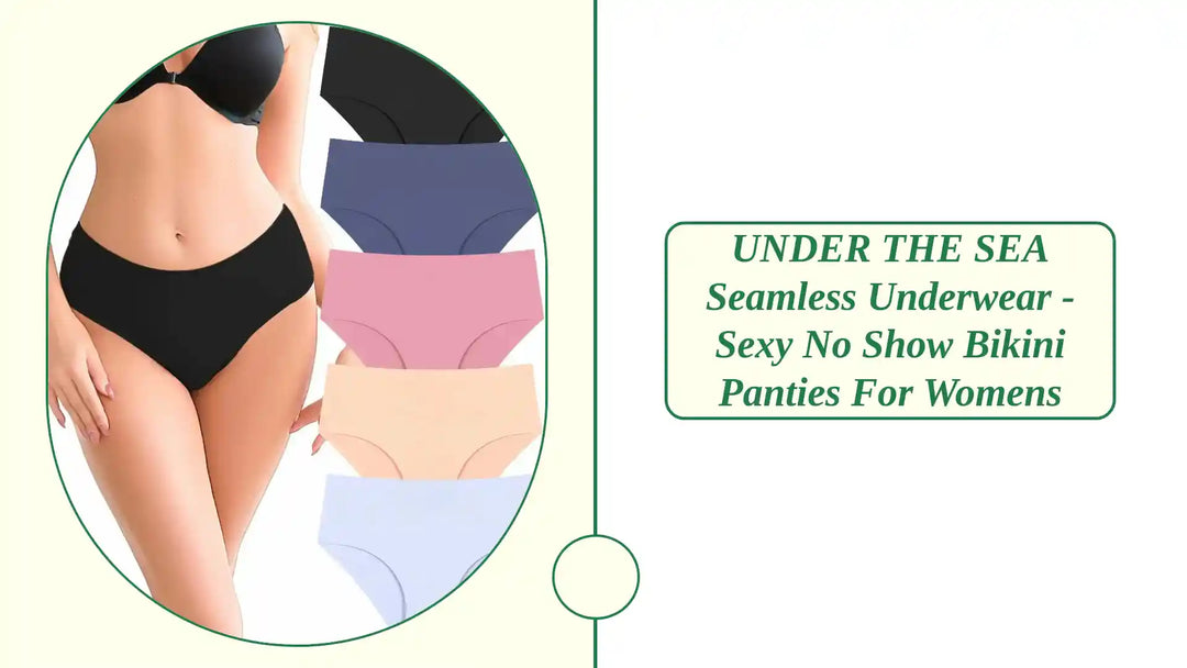 UNDER THE SEA Seamless Underwear - Sexy No Show Bikini Panties For Womens by@Outfy