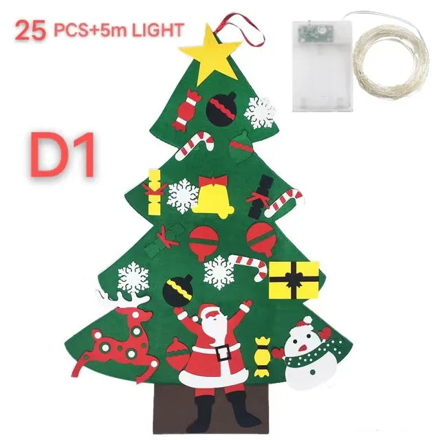 DIY Felt Christmas Tree Kit - Vivareflex Online