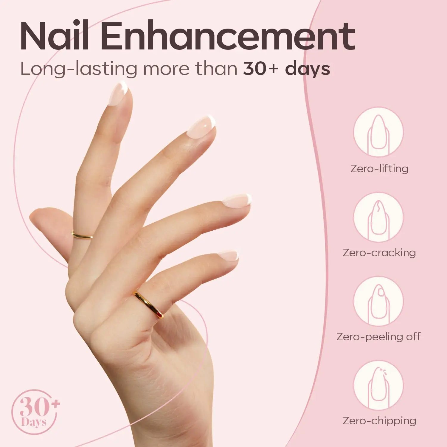 modelones Builder Nail Gel, 8-in-One Cover Nude Gel Builder, LED Nail Lamp Cured Hard Gel Builder for Nail Thickening Nail Strengthener Extension Gel Rubber Base Gel Polish Glue Gel in a Bottle A3-1Pcs 15ml Cover Nude Gel Builder