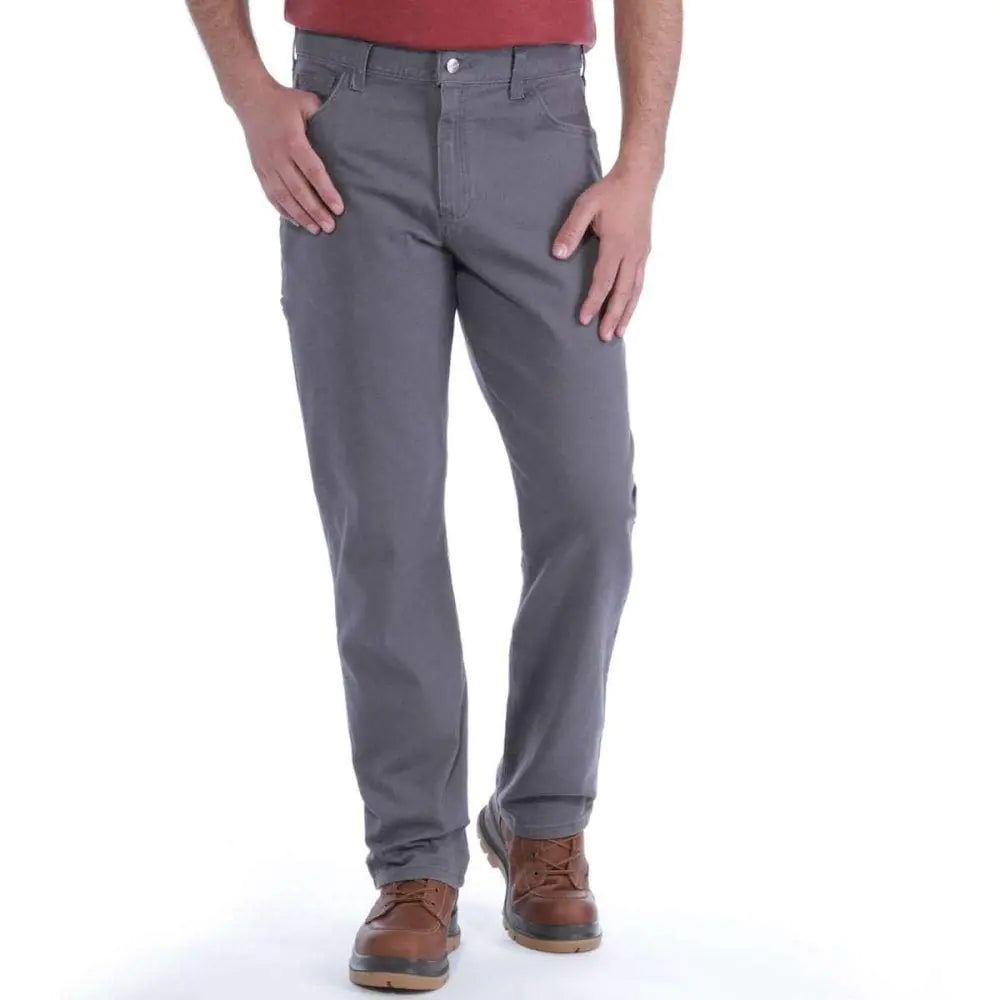 Pantalon de travail 5 poches en toile à coupe décontractée Rugged Flex pour homme de Carhartt