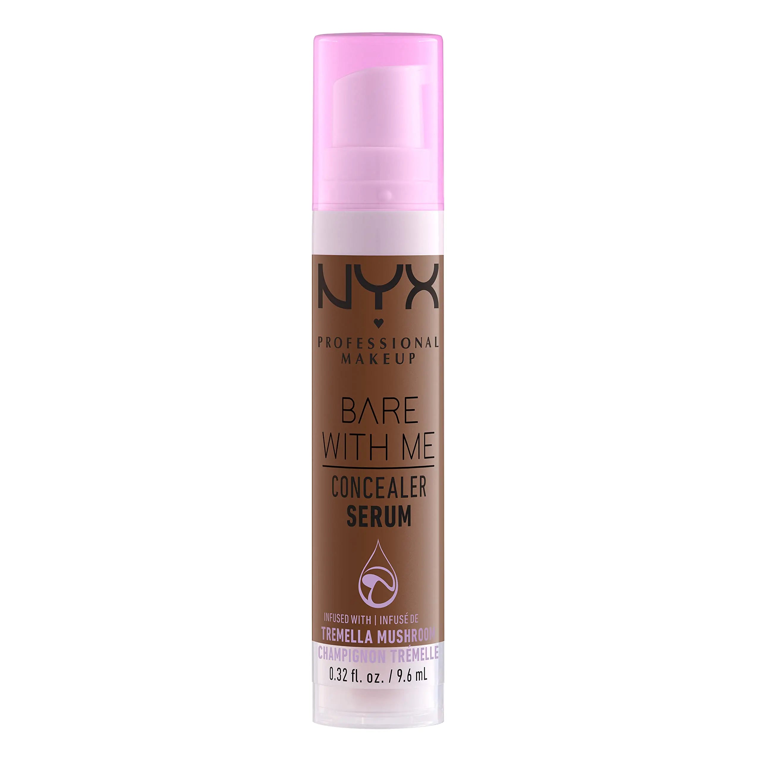 NYX PROFESSIONAL MAKEUP Suero corrector Bare With Me, hasta 24 horas de hidratación - Rich 12 Rich 0.32 fl oz (paquete de 1) 