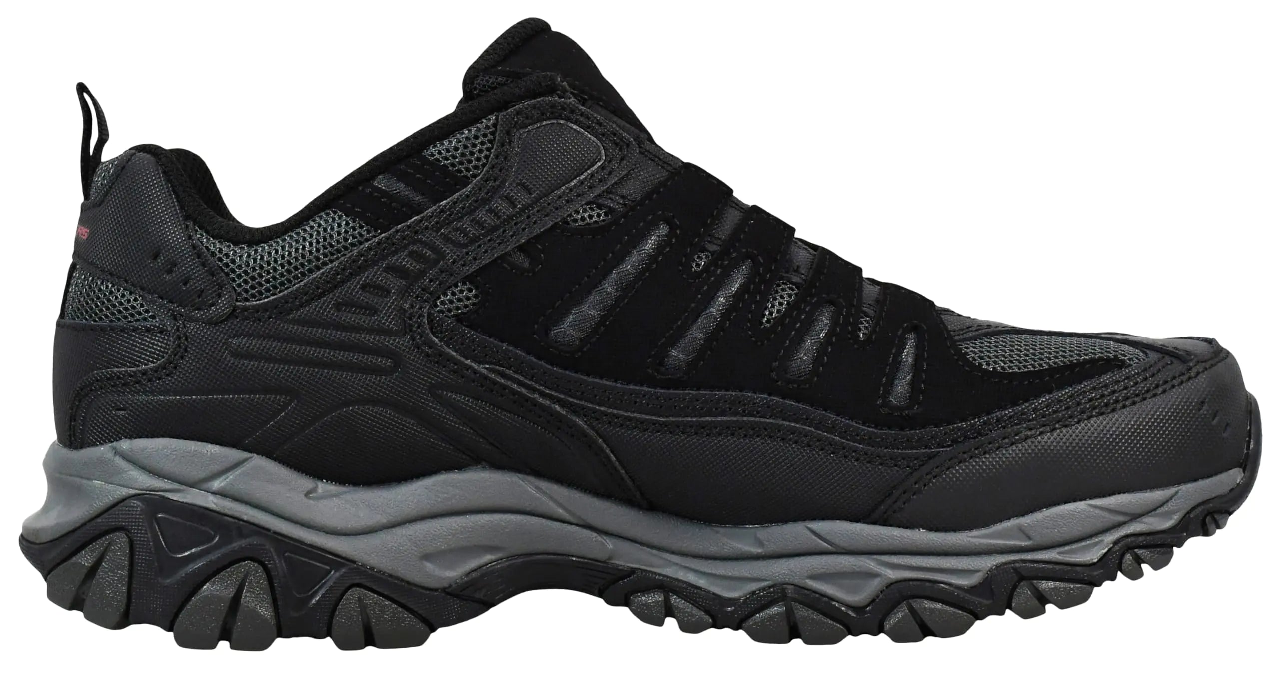 Skechers Afterburn M fit Wonted 9 X-Wide para hombre, negro/carbón 