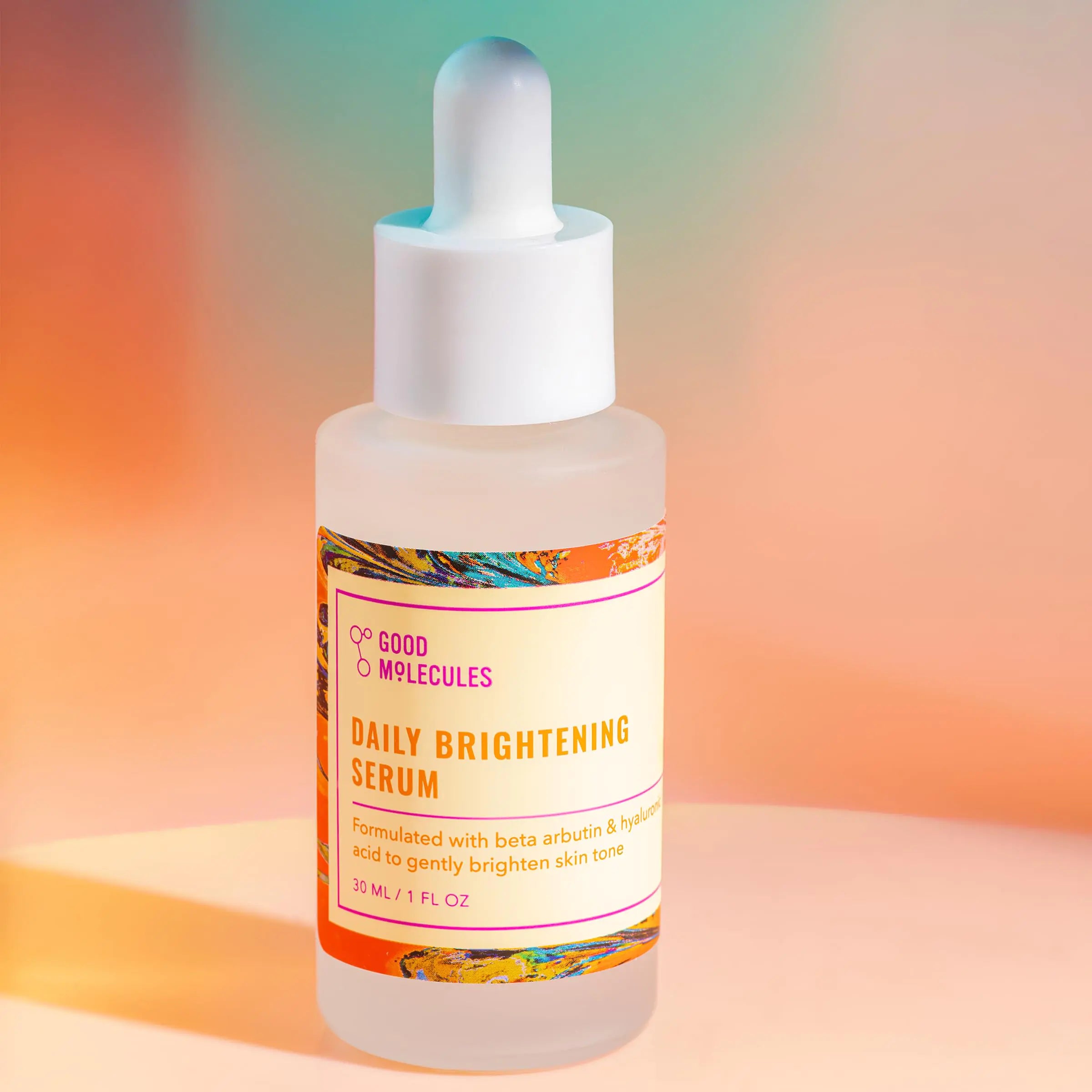 Good Molecules Daily Brightening Serum - Hydrating Facial Serum with Beta Arbutin and Hyaluronic Acid to Moisturize - Vivareflex Online