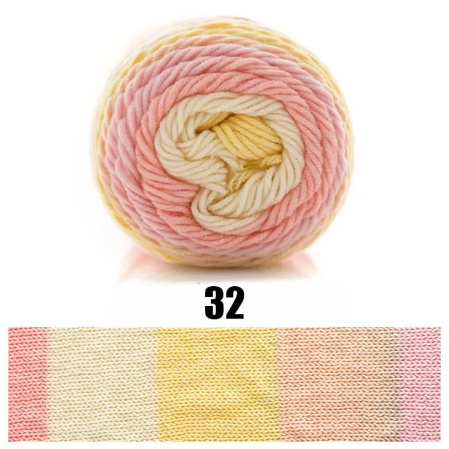 100g Rainbow Dyed Yarn - Vivareflex Online