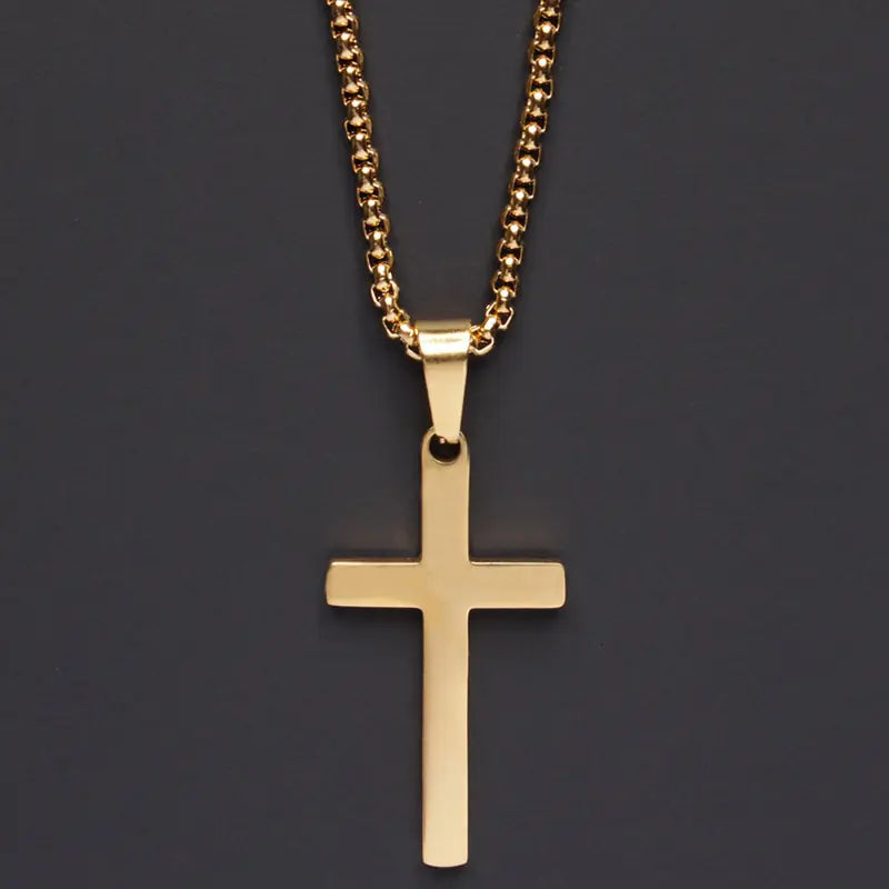 Classic Cross Men Necklace Vivareflex Online