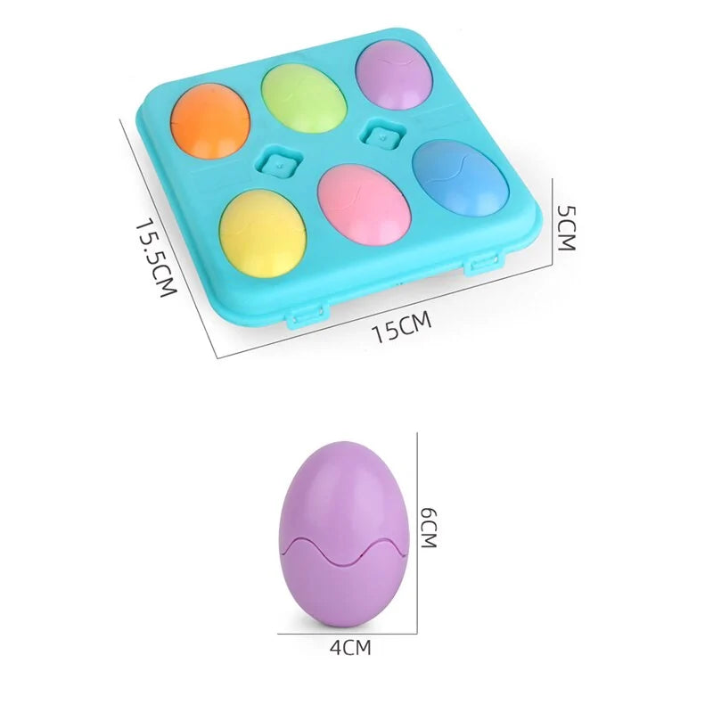 Puzzles 3D Smart Eggs pour enfants